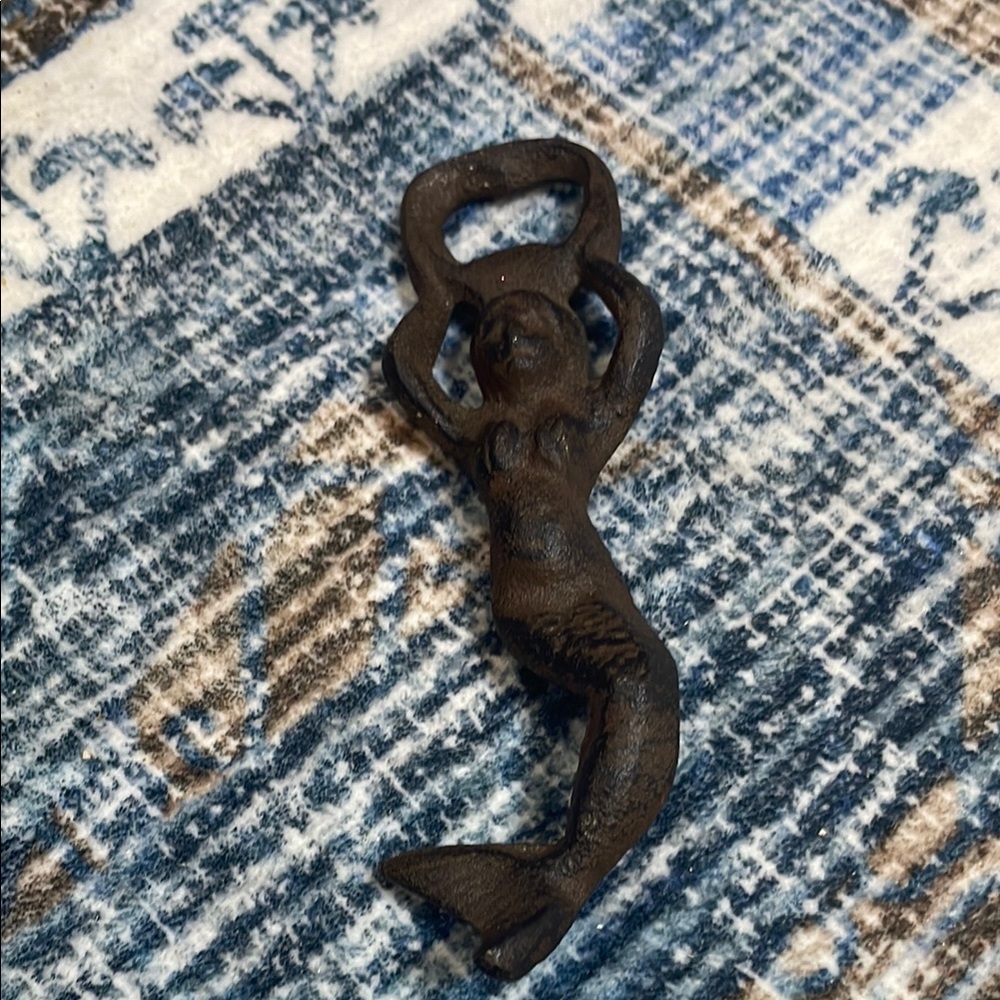 Cast Iron Mermaid Bottle Opener